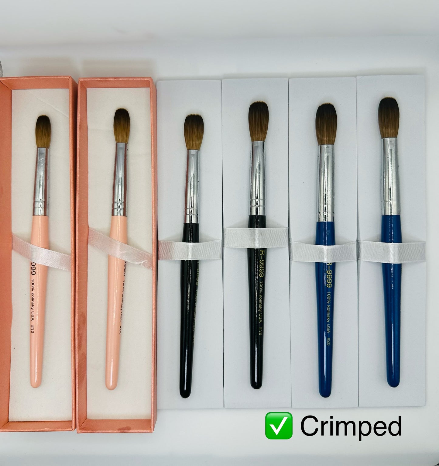 100% kolinsky Acrylic Brush #14 (Blue)