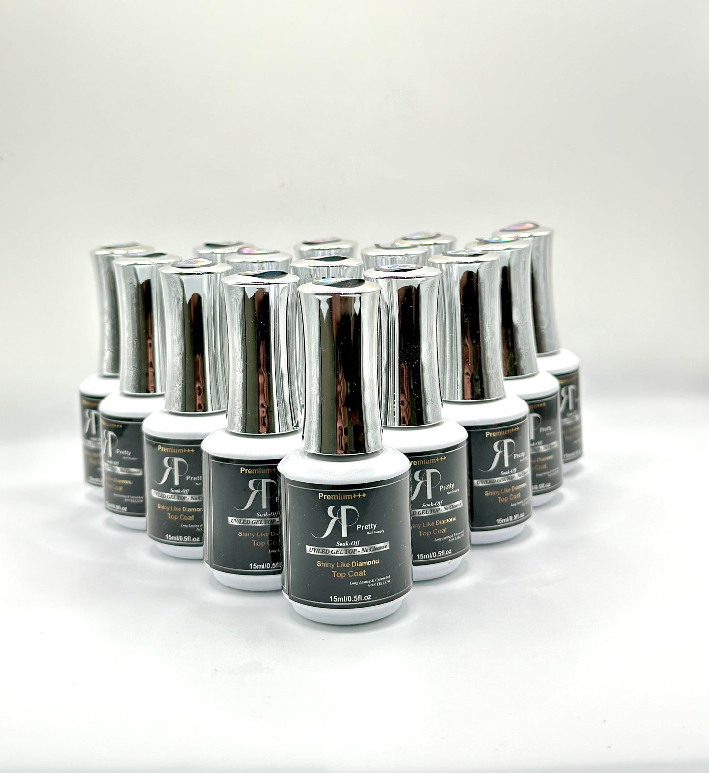 (Last Long Up to Over 30 Days ) High Shiny Top Coat (Premium+++). Không co rút,( Non-Yellow)